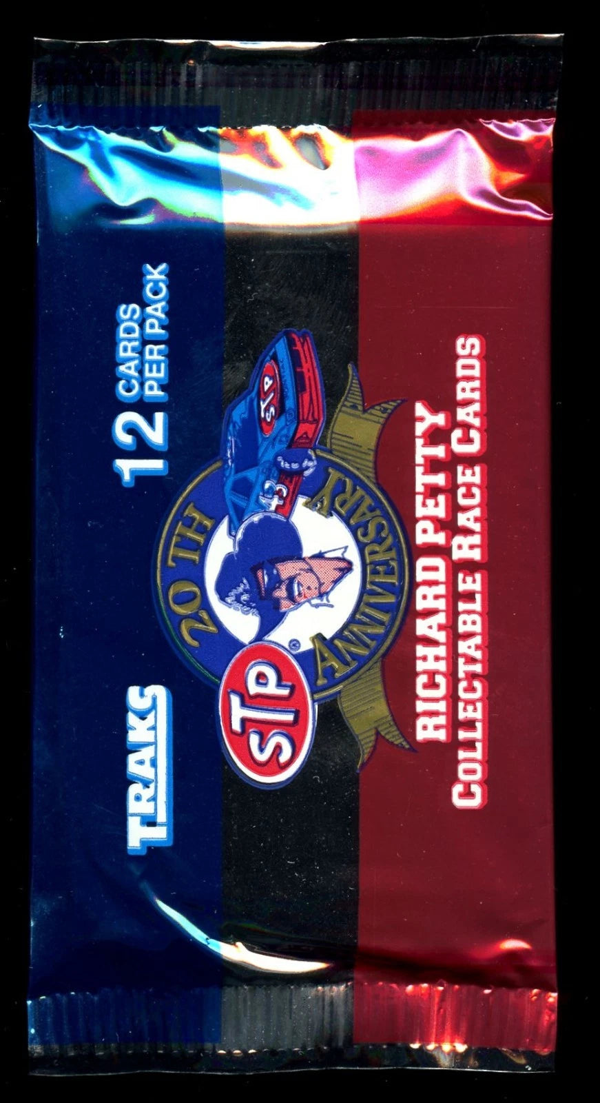 1991 Traks Richard Petty Racing Unopened Pack - 12 Cards