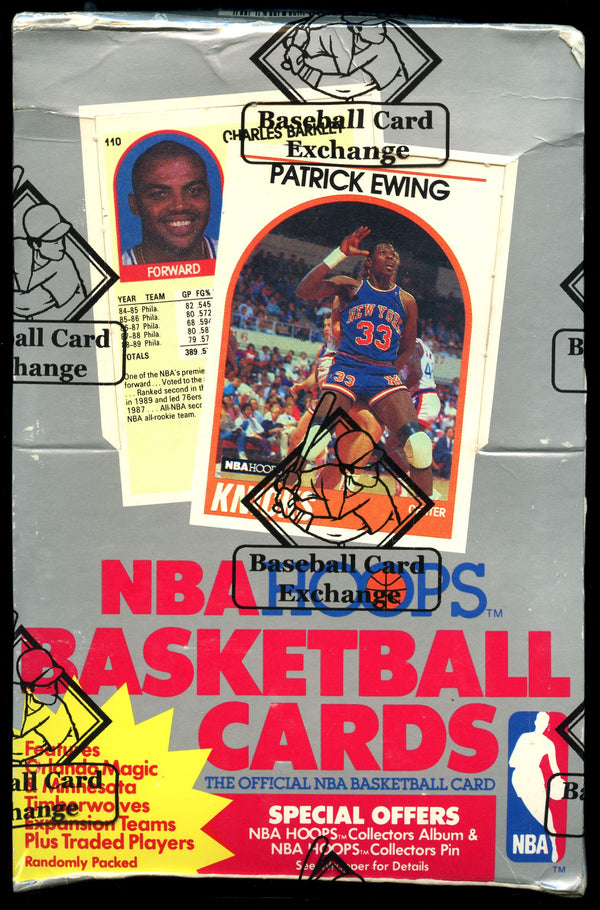 1989-90 NBA Hoops Series 2 Unopened Box - BBCE Authenticated