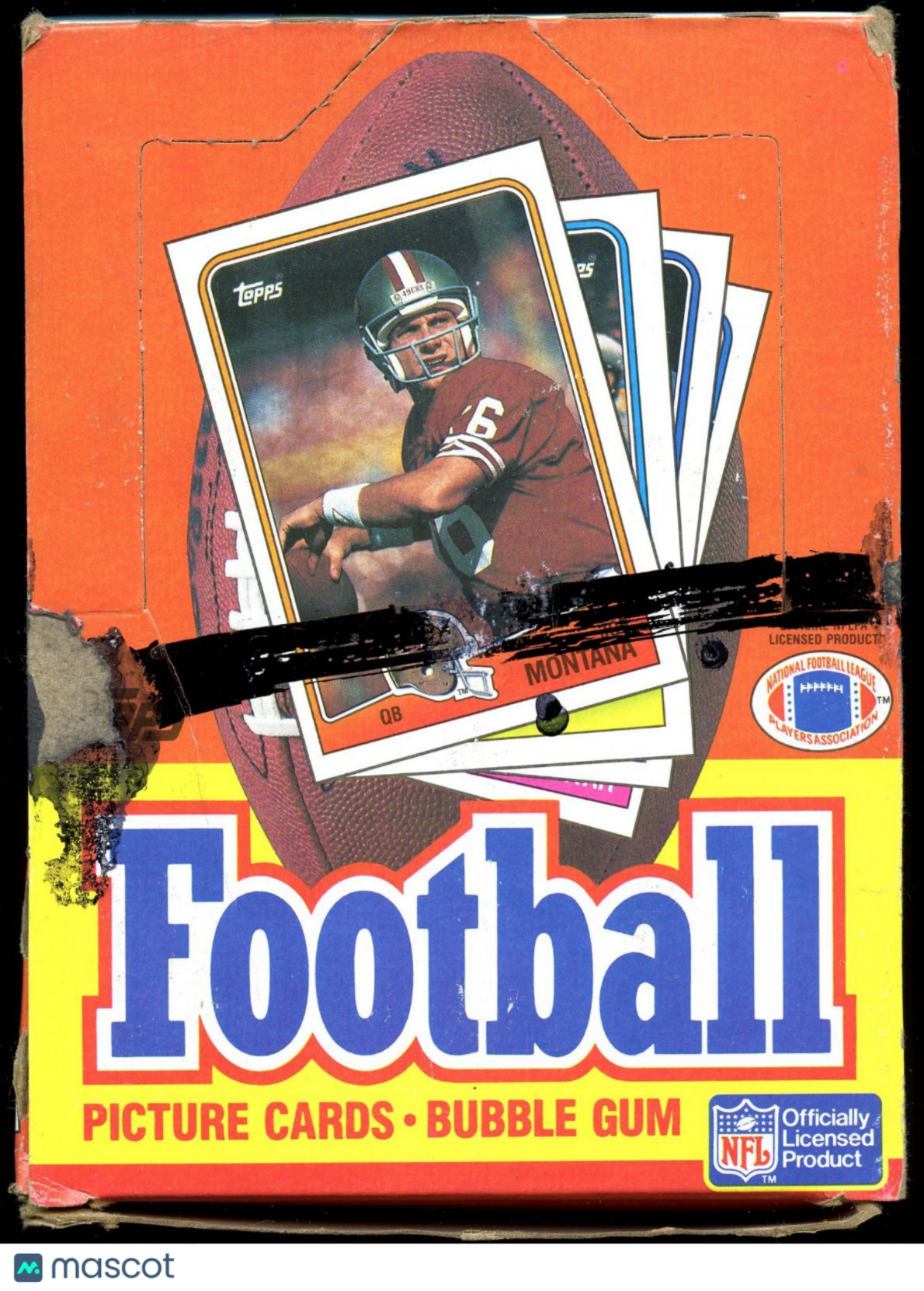 1988 Topps Football Unopened Wax Box - 36 PACKS