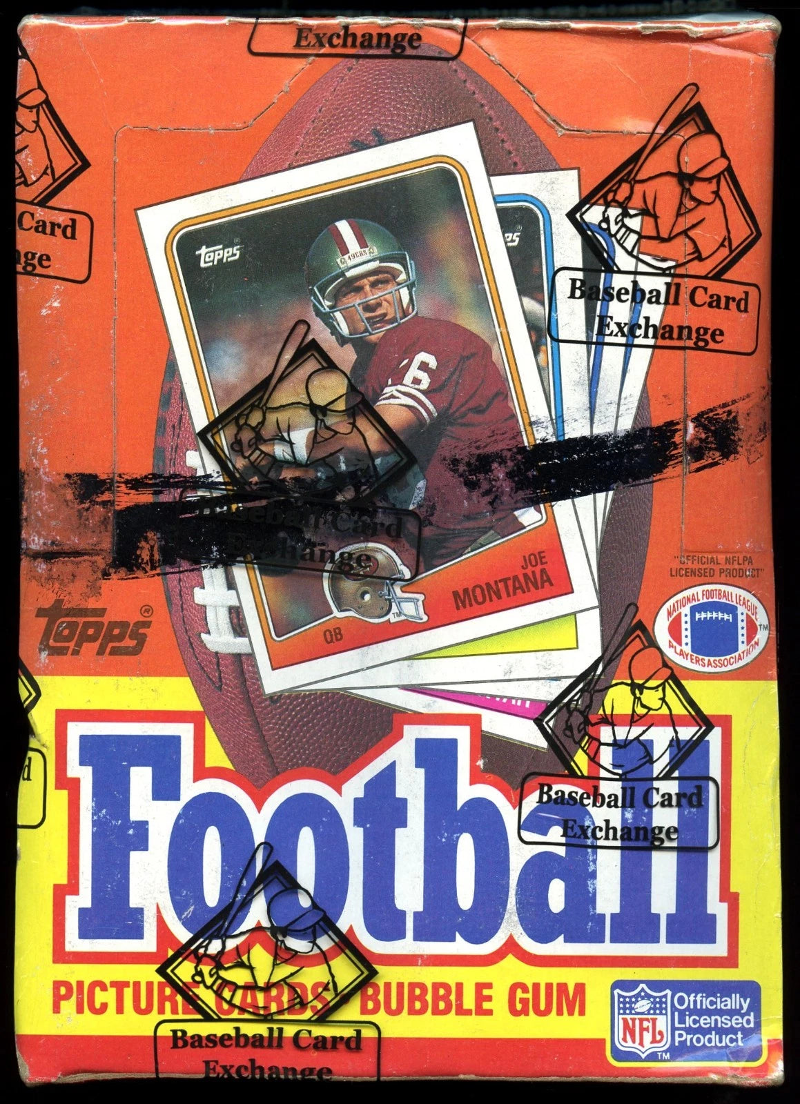 1988 Topps Football Wax Box - BBCE Authenticated