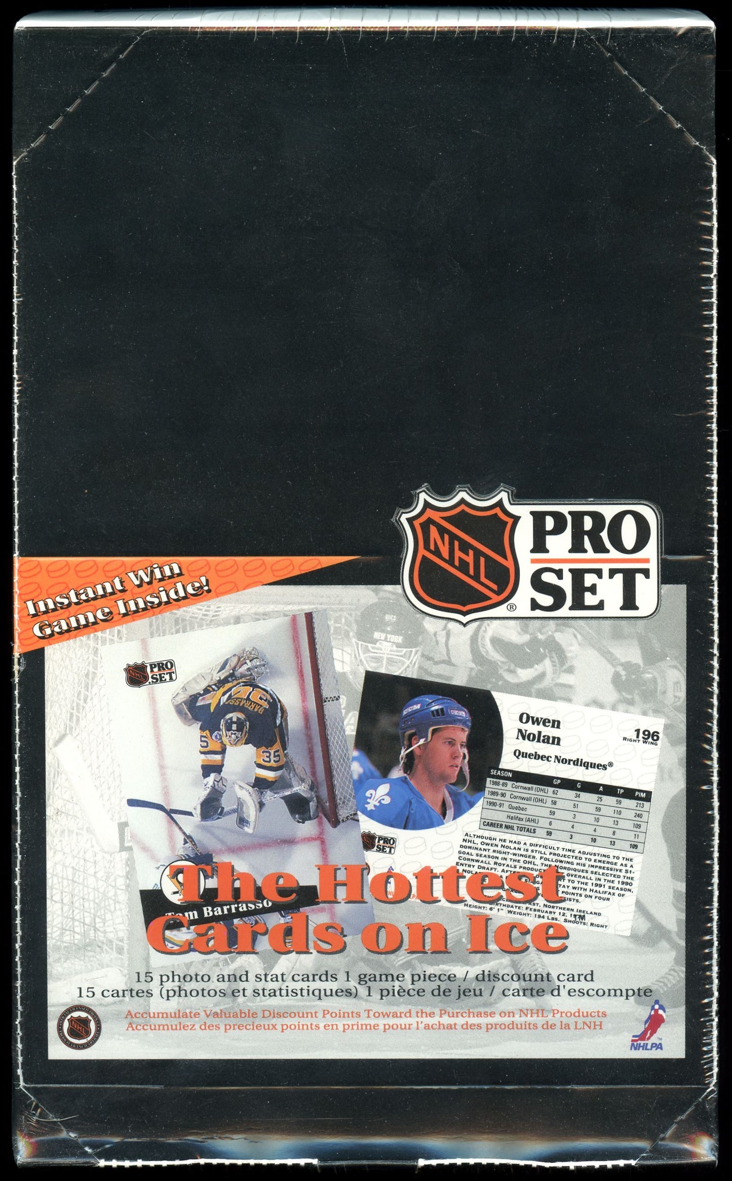 1991-92 Pro Set French Hockey Sealed Box