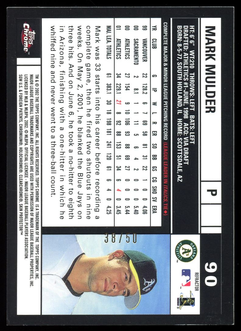 Black Refractor /50