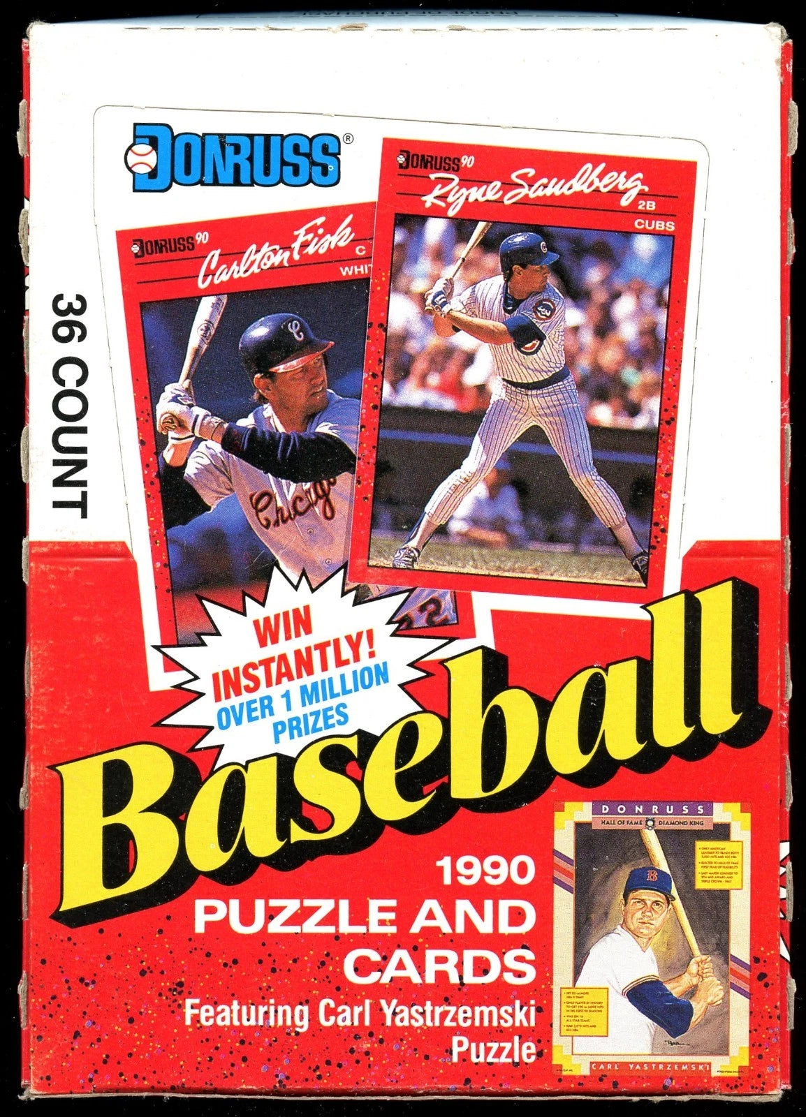 1990 Donruss Wax Box