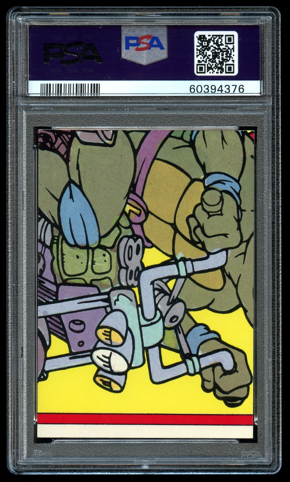 1989 Topps Teenage Mutant Ninja Turtles Stickers #10 TMNT PSA 10 GEM MINT
