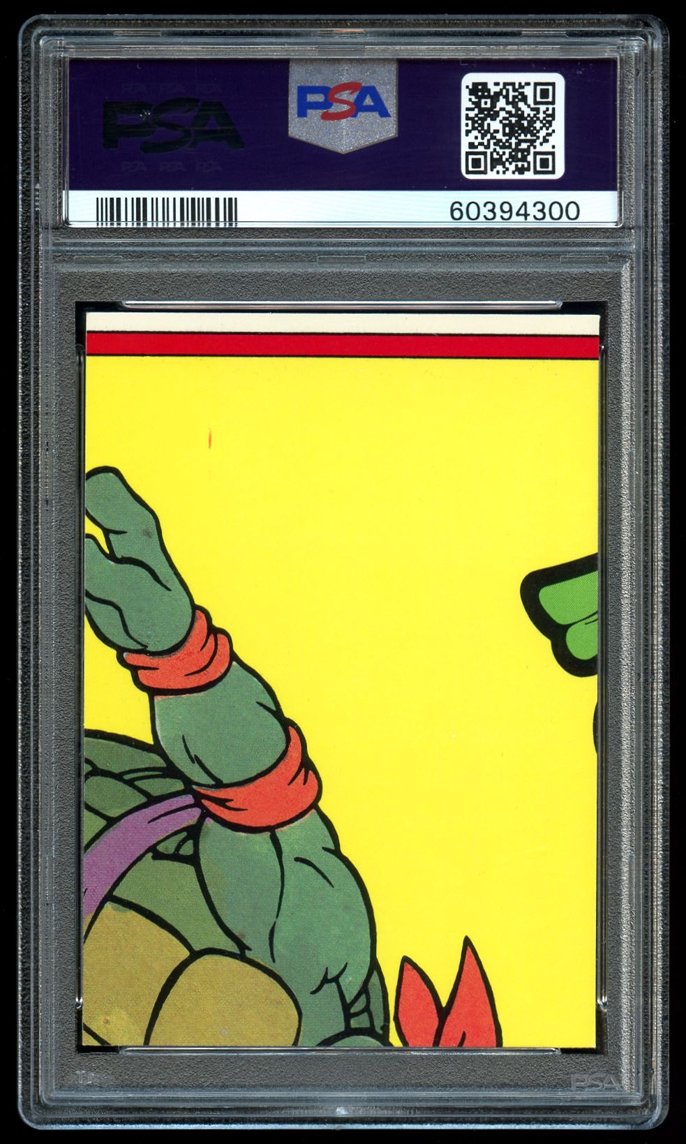 1989 Topps Teenage Mutant Ninja Turtles Stickers #2 Michaelangelo PSA 10 GEM MINT