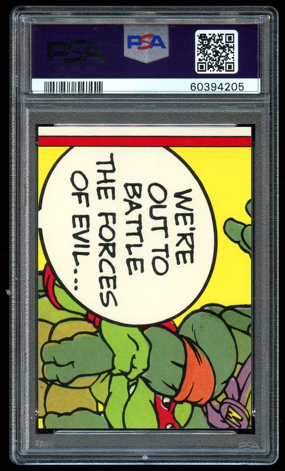 1989 Topps Teenage Mutant Ninja Turtles Stickers #3 Donatello PSA 10 GEM MINT